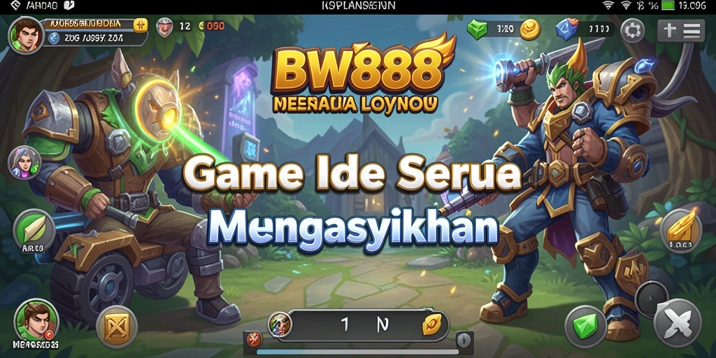 Tampilan gameplay BW888 yang menarik dan menghibur di kategori Idle.
