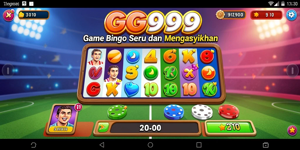 Tampilan gameplay Bingo yang seru dengan interaksi sosial.