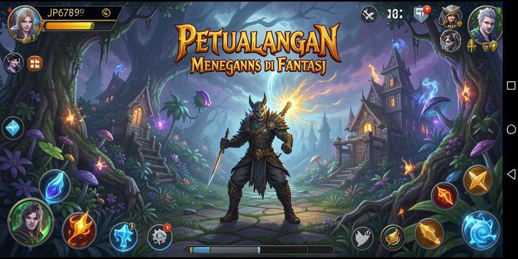 Tangkapan layar JP6789 menampilkan aksi seru dalam dunia RPG yang menawan.