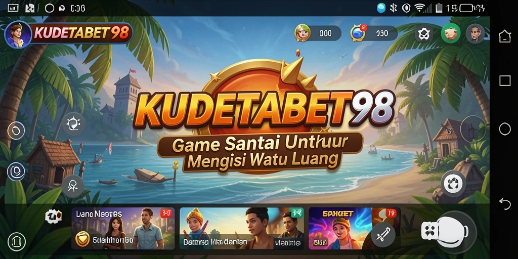 Tampilan menawan gameplay KUDETABET98 yang penuh warna.
