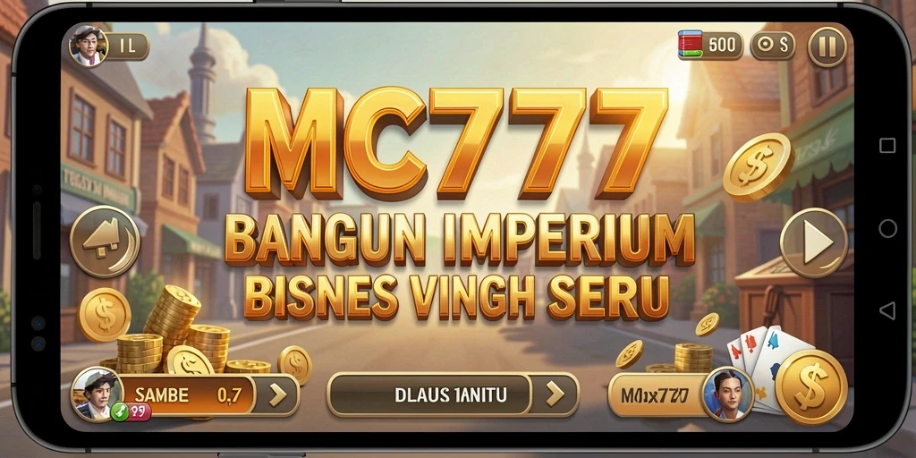 Gameplay menarik MC777 dengan elemen Tycoon yang mendebarkan.