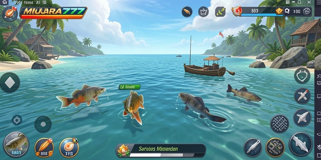 Screenshot utama MUARA777 menampilkan aksi memancing yang seru dan menarik.