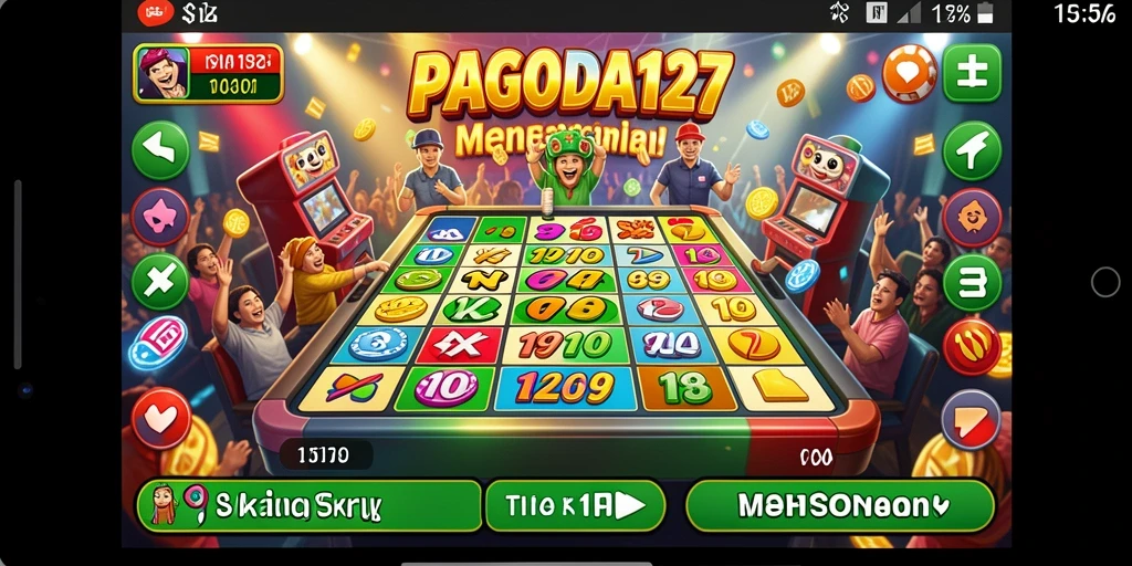Screenshot <strong>PAGODA127</strong> menunjukkan gameplay seru Bingo dengan interaksi pemain.