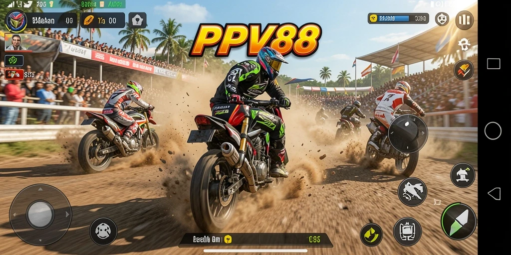 Gameplay menarik balapan motor di PPV88.