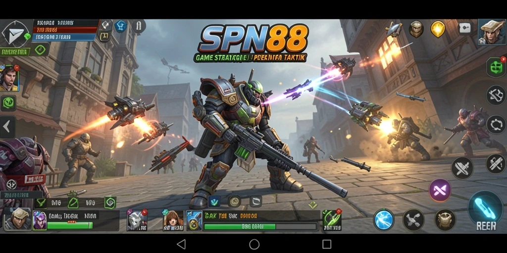 Tampilan Gameplay Strategi yang Seru dan Menantang di SPN88.