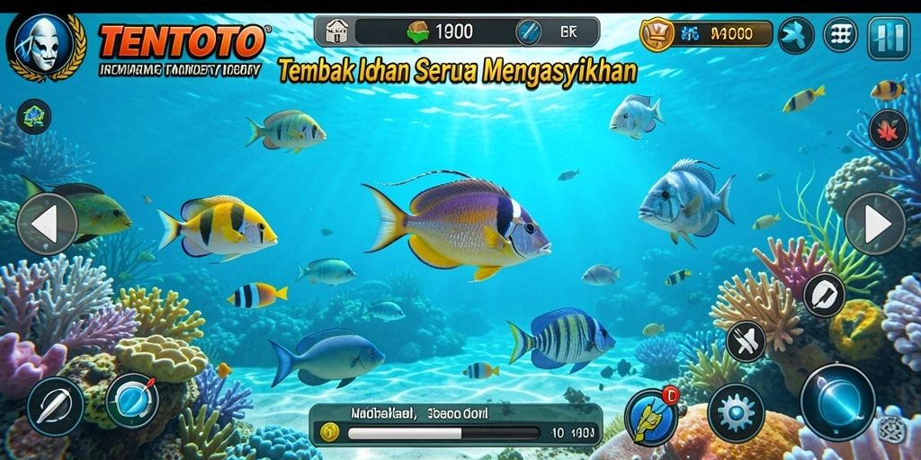 Tampilan gameplay TENTOTO yang seru dan penuh aksi.